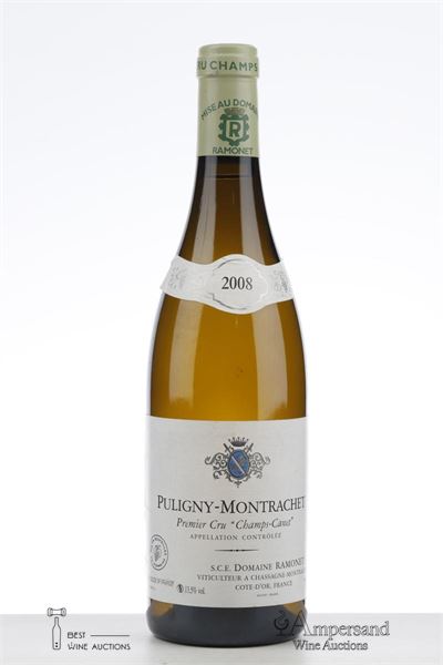 PULIGNY MONTRACHET CHAMPS CANET 2008 - Ramonet - 1 Bottle