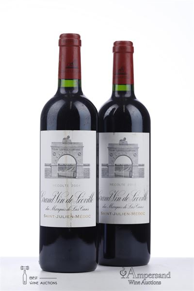 LEOVILLE LAS CASES 2004 - Mc - 2 Bottles