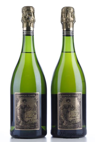 POMMERY CUVEE LOUISE 1987 - Pommery - 2 Bottles