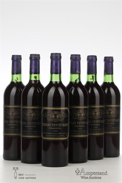 FEYTIT CLINET 1976 - Mc - 6 Bottles