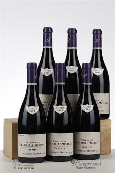 CHAMBOLLE MUSIGNY CHARMES 2005 - Frederic Magnien - 6 Bottles