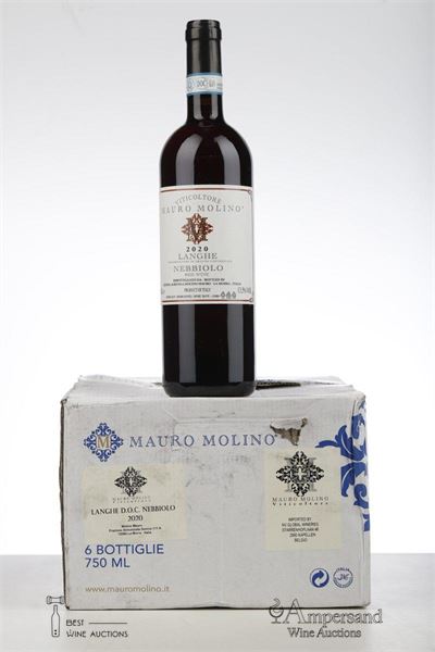 LANGHE NEBBIOLO 2020 - Mauro Molino - 6 Bottles - Oc 6