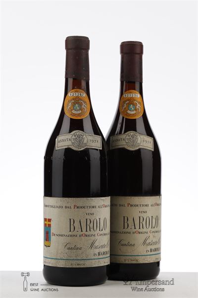 BAROLO 1971 - Cantina Mascarello - 2 Bottles