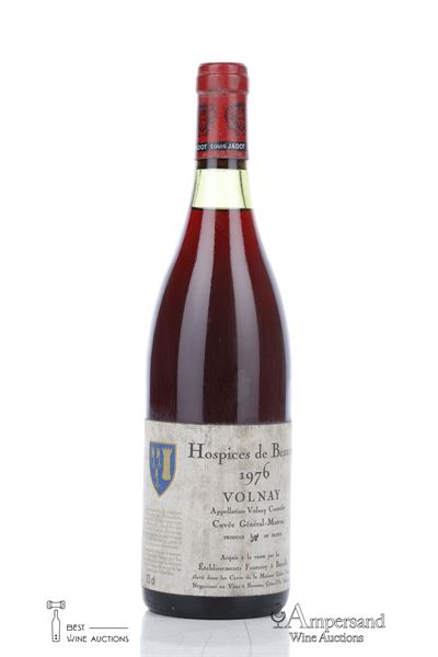 HOSPICES DE BEAUNE VOLNAY CUVEE GENERAL MUTEAU 1976 - Louis Jadot - 1 Bottle