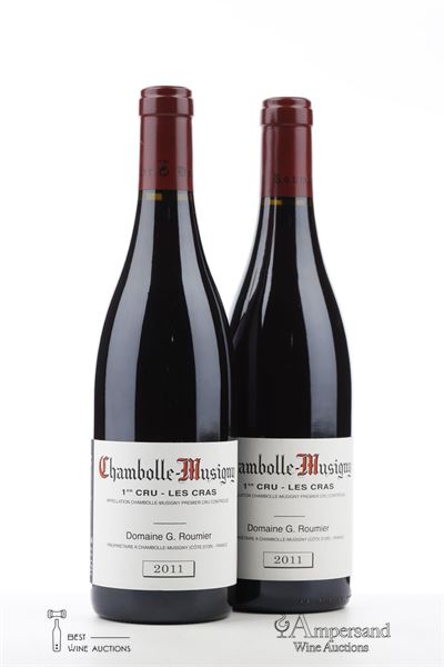 CHAMBOLLE MUSIGNY LES CRAS 2011 - George Roumier - 2 Bottles