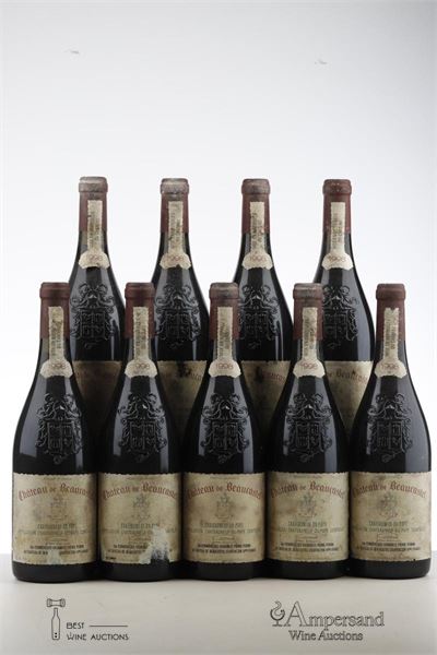 CHATEAUNEUF DU PAPE BEAUCASTEL 1998 - Beaucastel - 9 Bottles