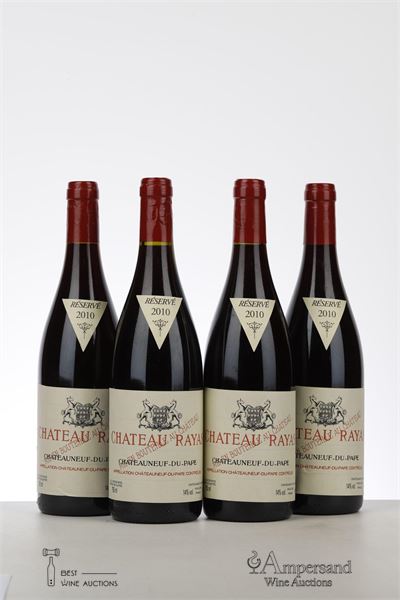 CHATEAUNEUF DU PAPE RAYAS 2010 - Reynaud - 4 Bottles