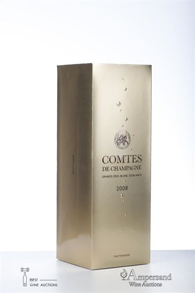 TAITTINGER COMTES DE CHAMPAGNE BLANC DE BLANCS 2008 - Taittinger - 1 Bottle - Oc 1