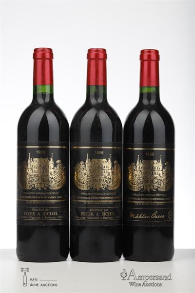 PALMER 1996 - Mc - 3 Bottles