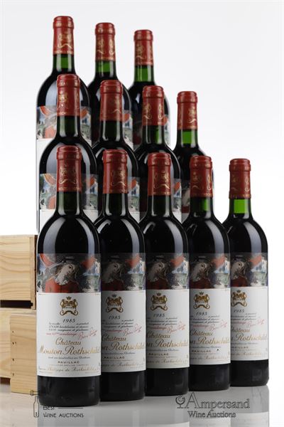 MOUTON ROTHSCHILD 1985 - 12 Bottles - Owc 12