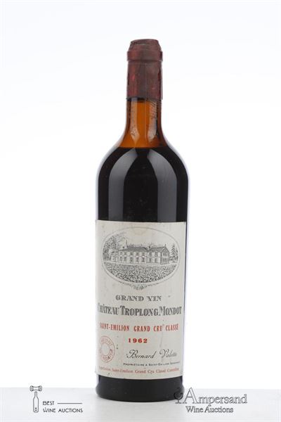 TROPLONG MONDOT 1962 - Marcel Remue - 1 Bottle