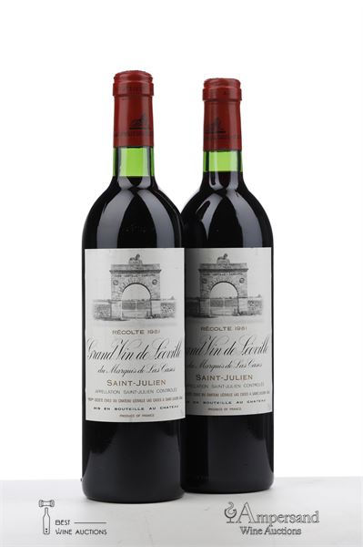 LEOVILLE LAS CASES 1981 - Mc - 2 Bottles