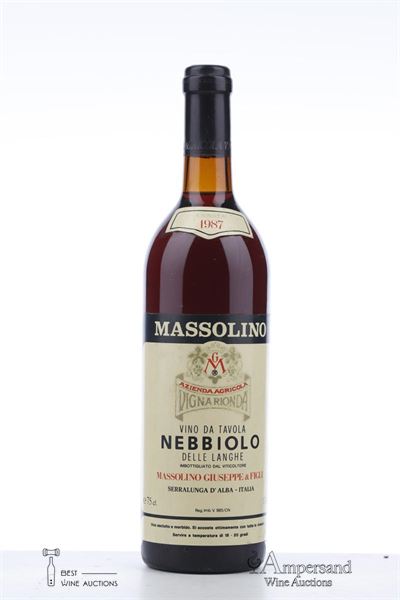 NEBBIOLO DELLE LANGHE 1987 - Massolino - 1 Bottle