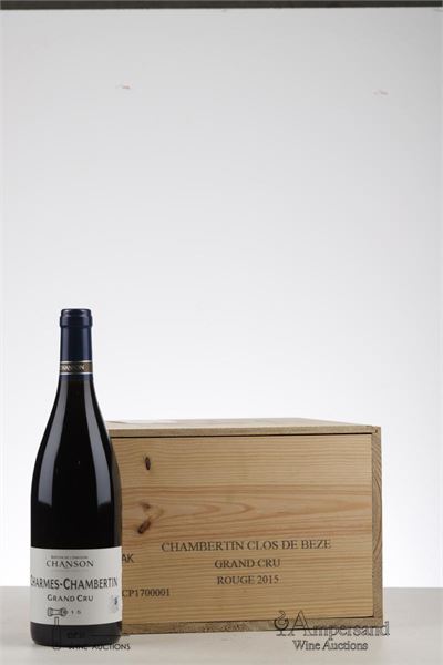 CHAMBERTIN CLOS DE BEZE 2015 - Chanson - 6 Bottles - Owc 6