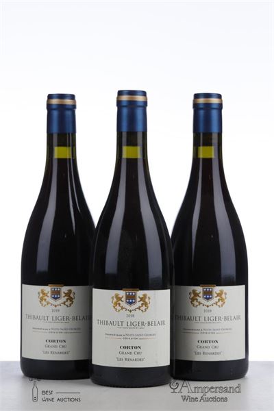 CORTON LES RENARDES 2019 - Thibault Liger Belair - 3 Bottles