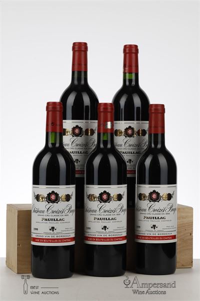 CROIZET BAGES 1999 - Mc - 5 Bottles