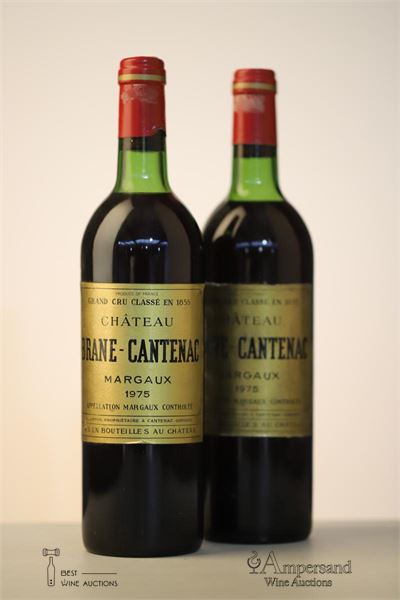 BRANE CANTENAC 1975 - Mc - 2 Bottles