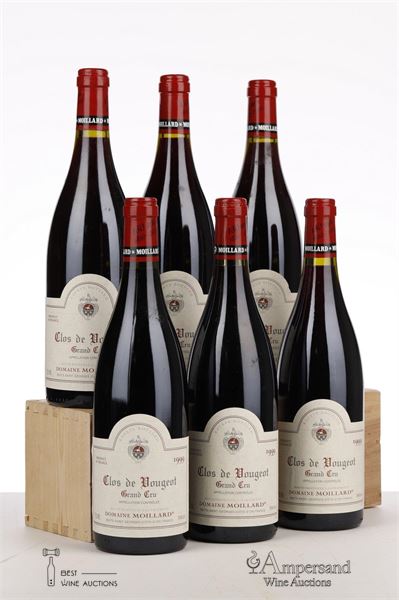 CLOS DE VOUGEOT 1999 - Moillard - 6 Bottles - Owc 6