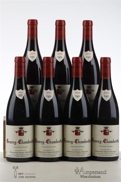 GEVREY CHAMBERTIN 2010 - Denis Mortet - 7 Bottles