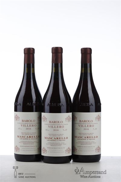 BAROLO VILLERO 2016 - Giuseppe Mascarelo - 3 Bottles