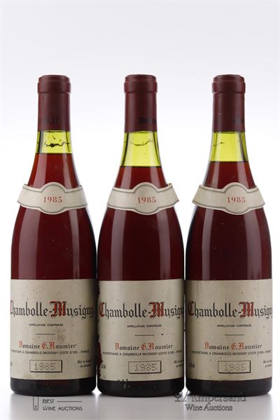CHAMBOLLE MUSIGNY 1985 - Georges Roumier - 3 Bottles