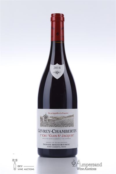 GEVREY CHAMBERTIN CLOS ST JACQUES 2014 - Armand Rousseau - 1 Bottle