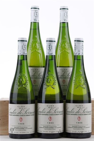 CLOS DE LA COULEE DE SERRANT 1996 - Nicolas Joly - 5 Bottles