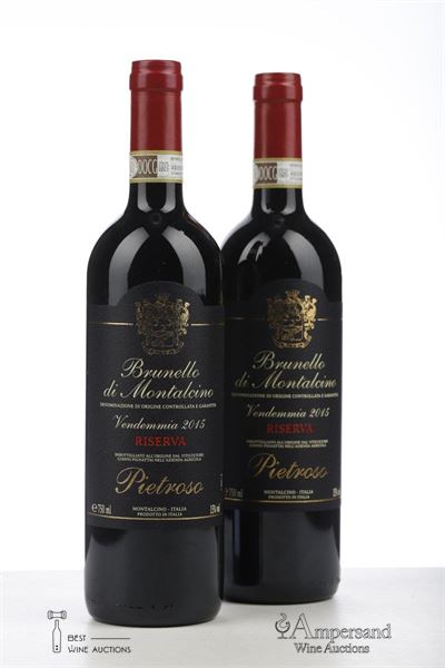 BRUNELLO DI MONTALCINO RISERVA 2015 - Pietroso - 2 Bottles