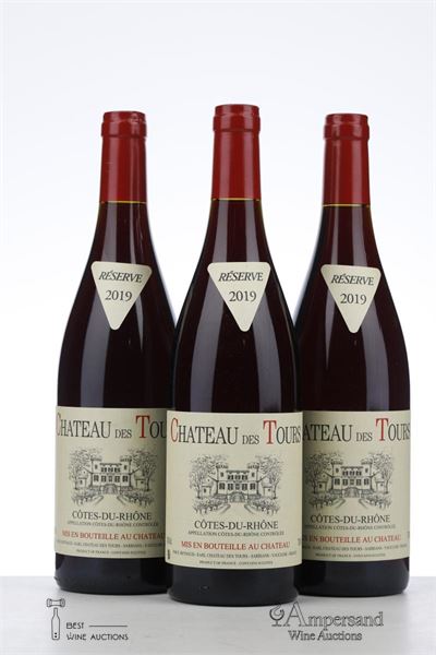CHATEAU DES TOURS RESERVE 2019 - Reynaud - 3 Bottles
