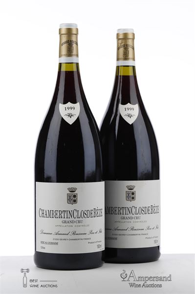 CHAMBERTIN CLOS DE BEZE 1999 - Armand Rousseau - 2 Magnums