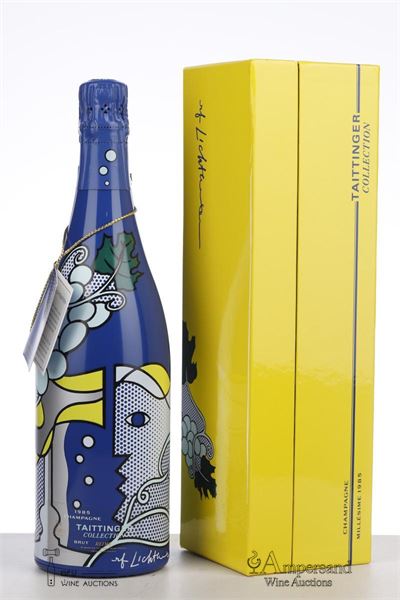 TAITTINGER COLLECTION LICHTENSTEIN 1985 - Taittinger - 1 Bottle - Oc 1