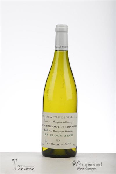 BOURGOGNE BLANC COTE CHALONNAISE LES CLOUS AIME 2014 - Domaine De Villaine - 1 Bottle