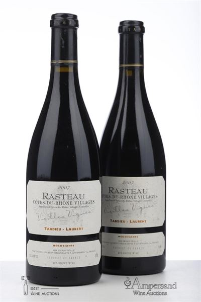 RASTEAU VIEILLES VIGNES 2007 - Tardieu Laurent - 2 Bottles
