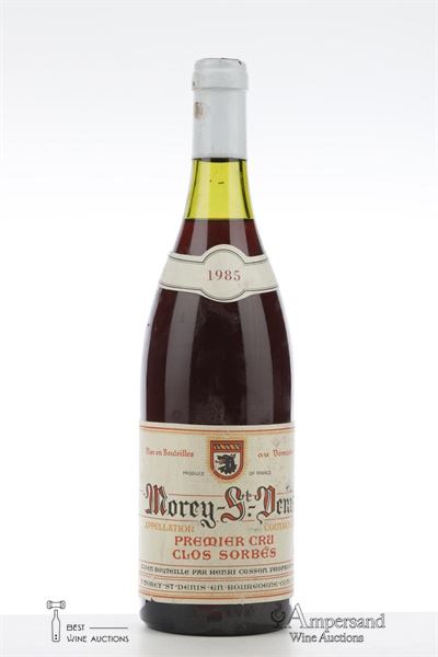 MOREY ST DENIS CLOS SORBES 1985 - Domaine des Lambrays - 1 Bottle