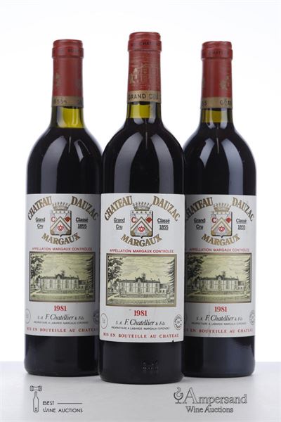 DAUZAC 1981 - Mc - 3 Bottles