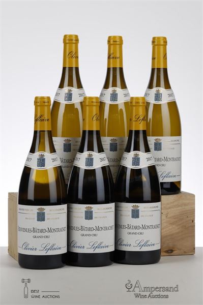 BIENVENUES BATARD MONTRACHET 2017 - Olivier Leflaive - 6 Bottles - Owc 6