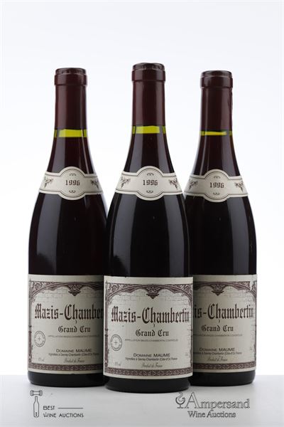 MAZIS CHAMBERTIN 1996 - Maume - 3 Bottles