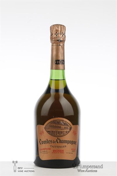 TAITTINGER COMTES DE CHAMPAGNE BRUT ROSE 1971 - Taittinger - 1 Bottle