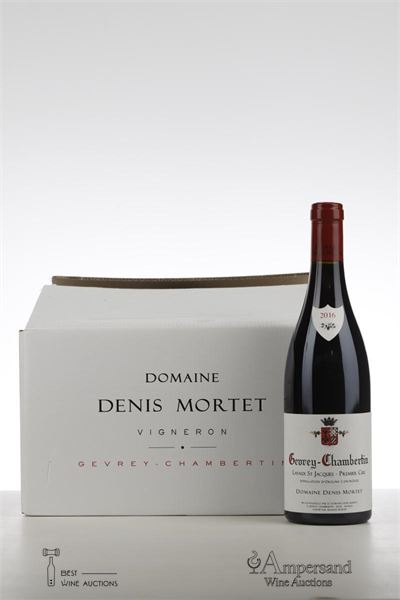 GEVREY CHAMBERTIN LAVAUX ST JACQUES 2016 - Denis Mortet - 6 Bottles - Oc 6