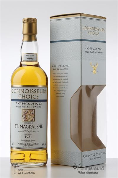 1981 ST MAGDALENE - Gordon & MacPhail  - Bottled in 1999 - Connoisseurs Choice - 1 Bottle - Oc 1