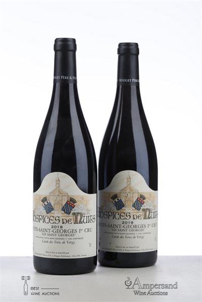 HOSPICES DE NUITS NUITS ST GEORGES LES ST GEORGES CUVEE DES SIRES DE VERGY 2019 - Rouget - 2 Bottles