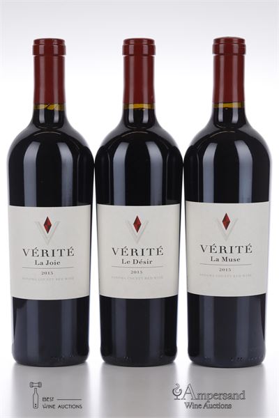 VERITE ASSORTMENT- JOIE/MUSE/DESIR 2015 - Verite  - 3 Bottles - Owc 3