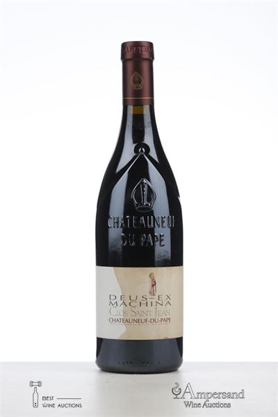 CHATEAUNEUF DU PAPE DEUS EX MACHINA 2005 - Clos Saint Jean - 1 Bottle