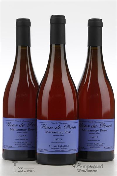 MARSANNAY ROSE FLEUR DE PINOT 2023 - Sylvain Pataille - 3 Bottles
