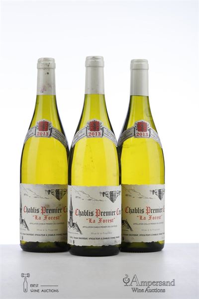 CHABLIS LA FOREST 2013 - Vincent Dauvissat - 3 Bottles