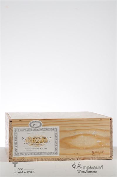 NUITS ST GEORGES CLOS DE LA MARECHALE 2010 - Jacques Frederic Mugnier - 3 Magnums - Owc 3