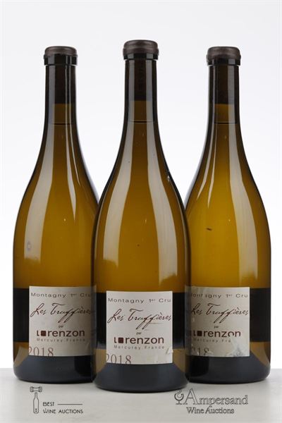 MONTAGNY BLANC LES TRUFFIERES 2018 - Bruno Lorenzon - 3 Bottles