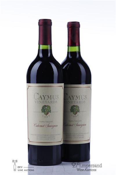 CAYMUS CABERNET SAUVIGNON 1995 - Caymus - 2 Bottles