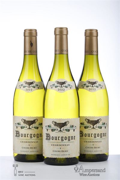 BOURGOGNE CHARDONNAY 2022 - Coche Dury - 3 Bottles