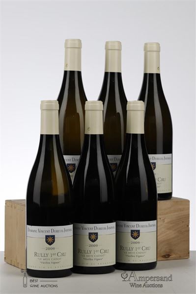 RULLY BLANC LE MEIX CADOT VIEILLES VIGNES 2009 - Dureuil Janthial - 6 Bottles
